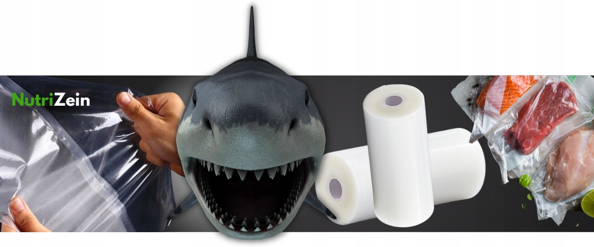 FOLIA DO ZGRZEWARKI PRÓŻNIOWEJ MOLETOWANA 28x600cm NutriZein Rodzaj folia do zgrzewarki