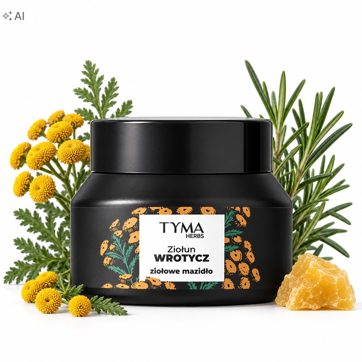 Tyma Herbs Wrotycz mazidło ziołowe do skóry problematycznej 50 ml