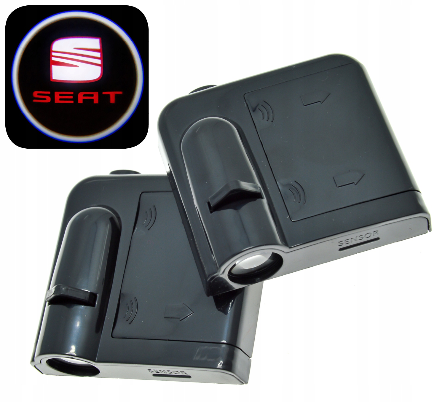 

Seat! Led Logo Projector Hd Lampka Bezprzewodowy!