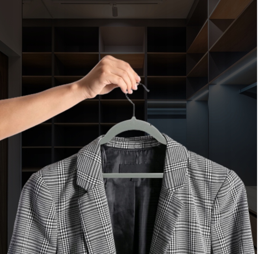 Wieszaki na Ubrania Welurowe Ubraniowe 20 szt wieszak welurowy MOCNY EAN (GTIN) 5904323910600