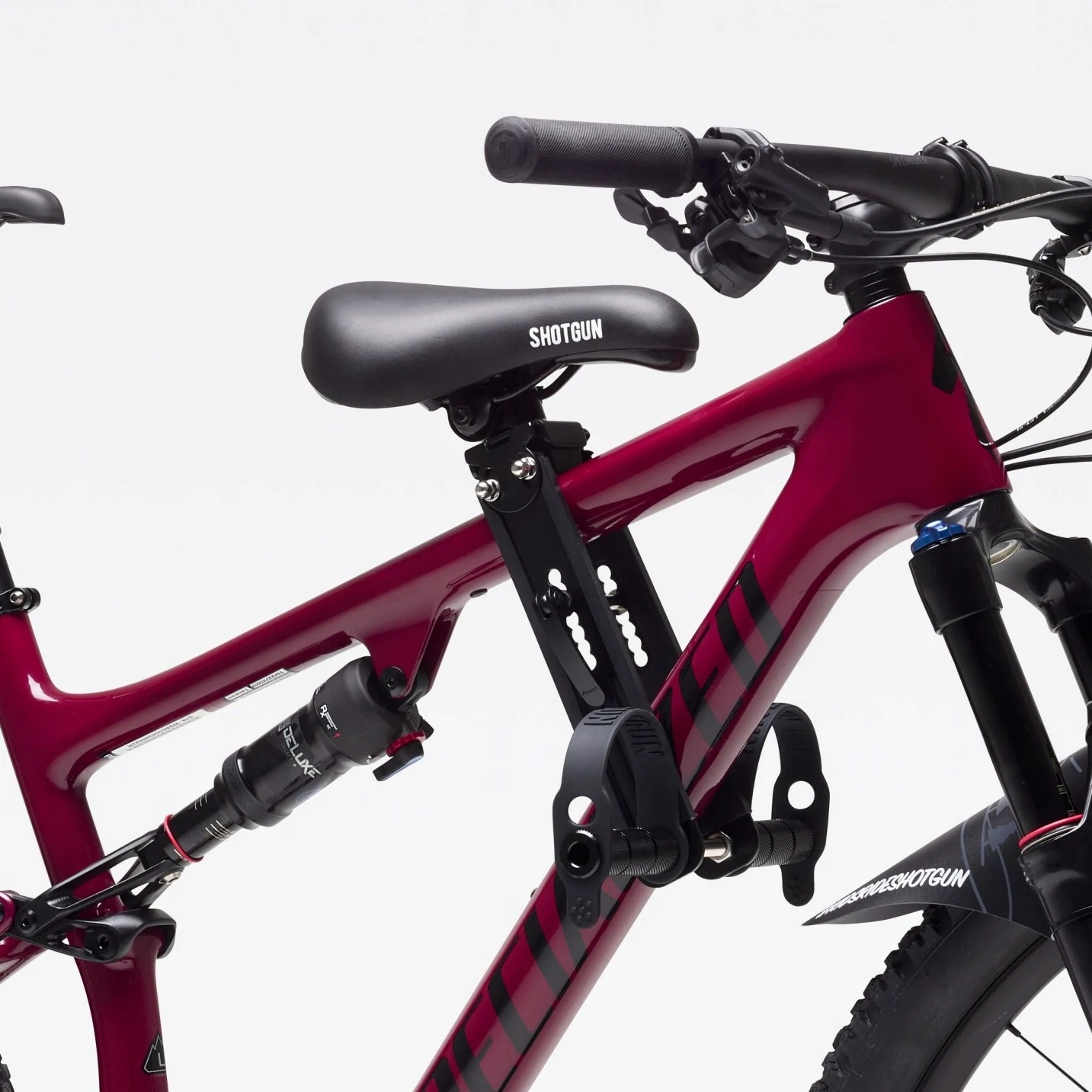 Siodełko dziecięce na ramę roweru Shotgun Front Mounted Child Bike Seat