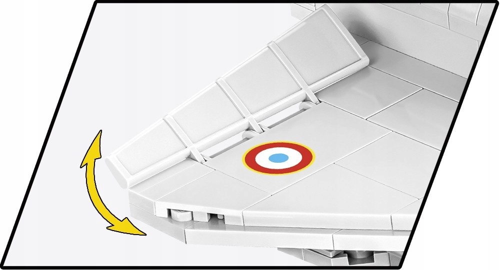 B160 KLOCKI COBI 5826 MIRAGE IIIC VER.2 Marka Cobi