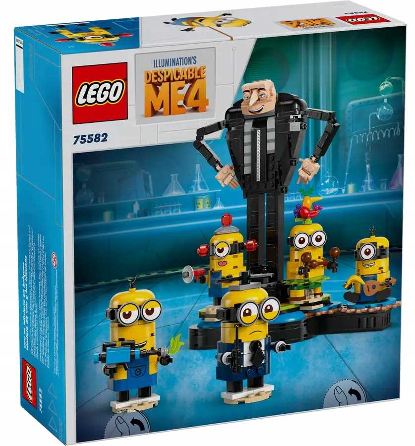Lego Mimoni 75582 Gru a Mimoni z kostek