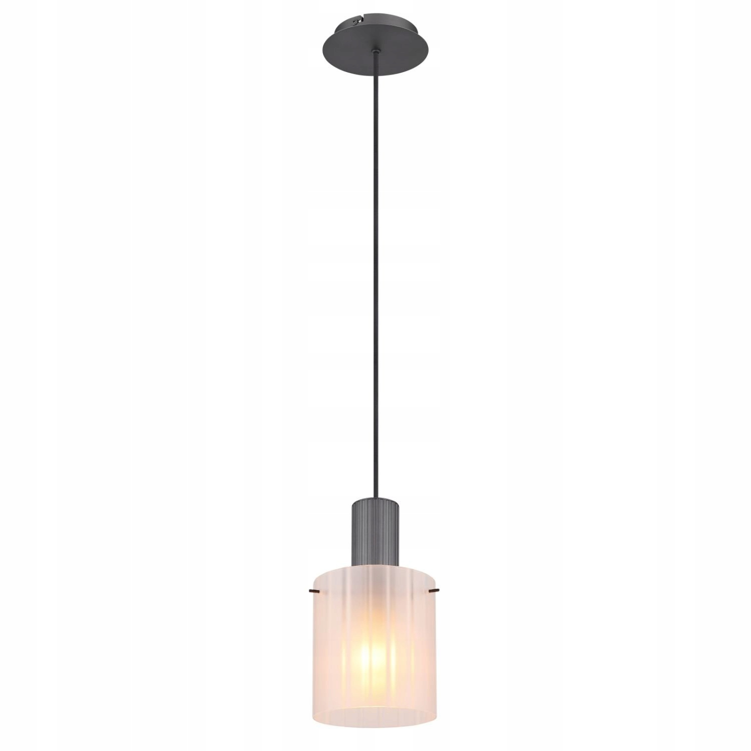 Závěsná lampa s ryhovaným stínidlem Tulivar 15904HF Globo