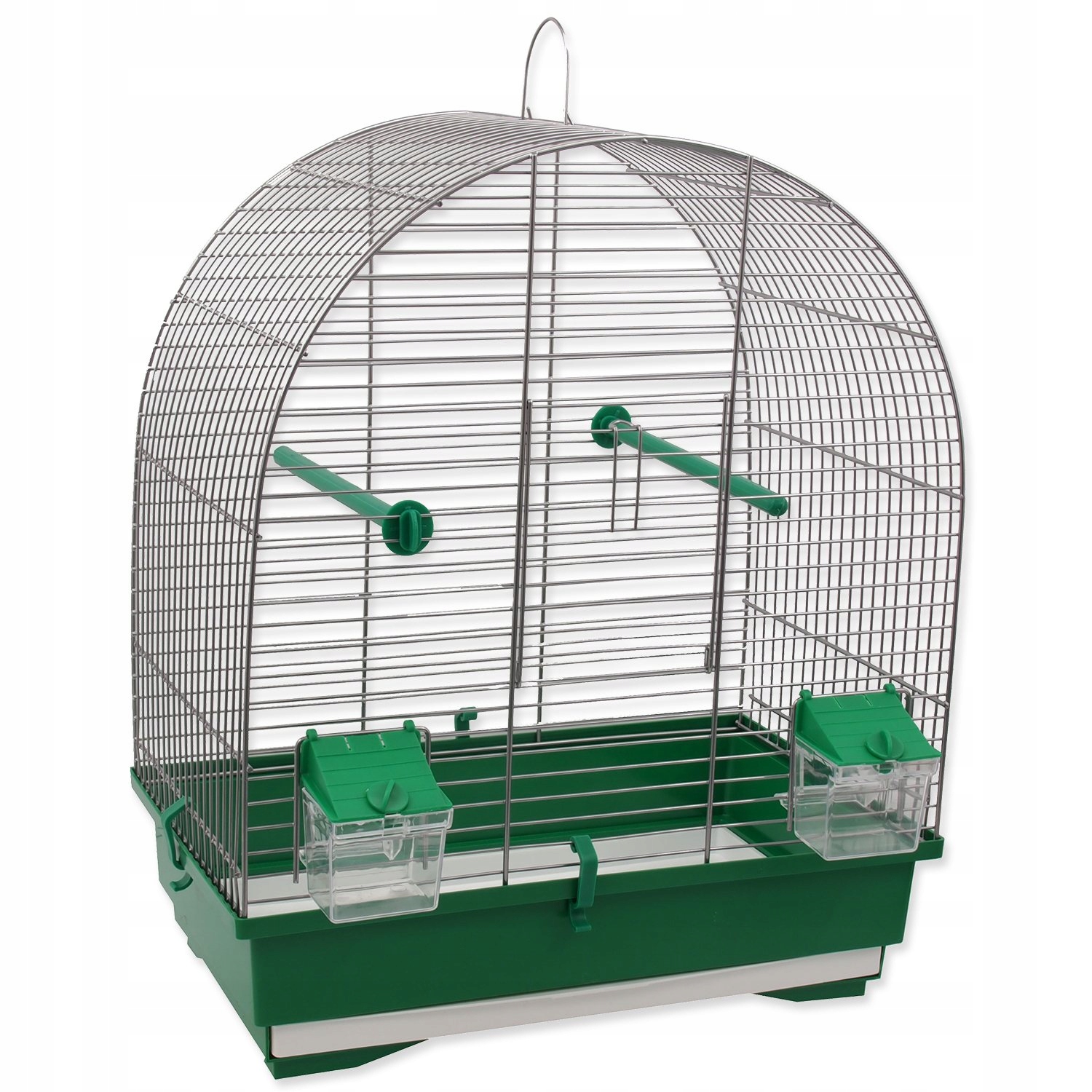 Levně Klec Bird Jewel KS8 40x25,5x47,5cm šedá a zelená