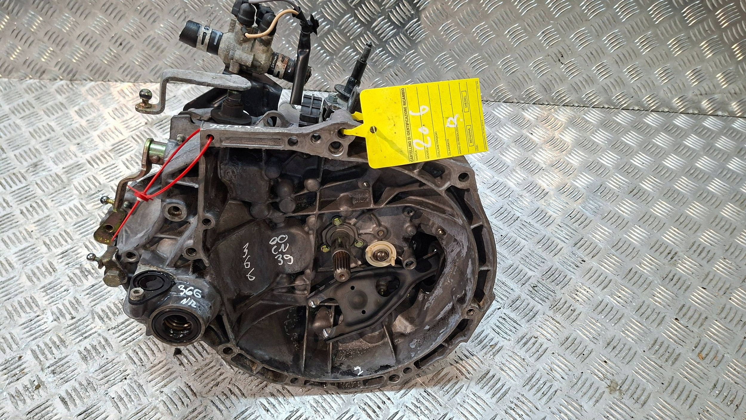 CAMBIO 20CN39 PEUGEOT 206 1.4 HDI