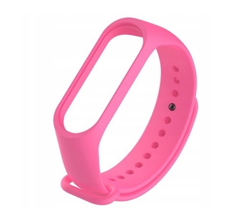 Silikonový řemínek pro Xiaomi Mi Band 3/ Xiaomi Mi Band 4 růžový