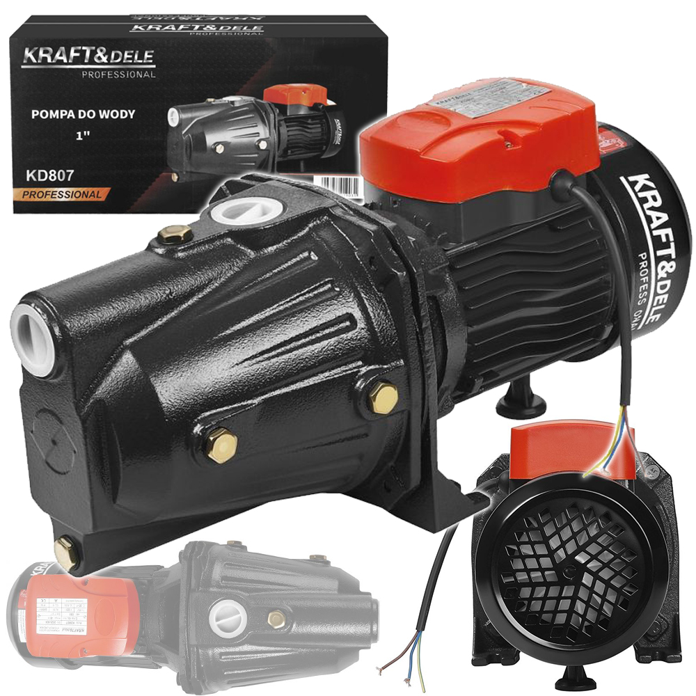 Záhradná Pumpa Kraft&dele 850W 65L/MIN 1" KD807 Na Zavlažovanie