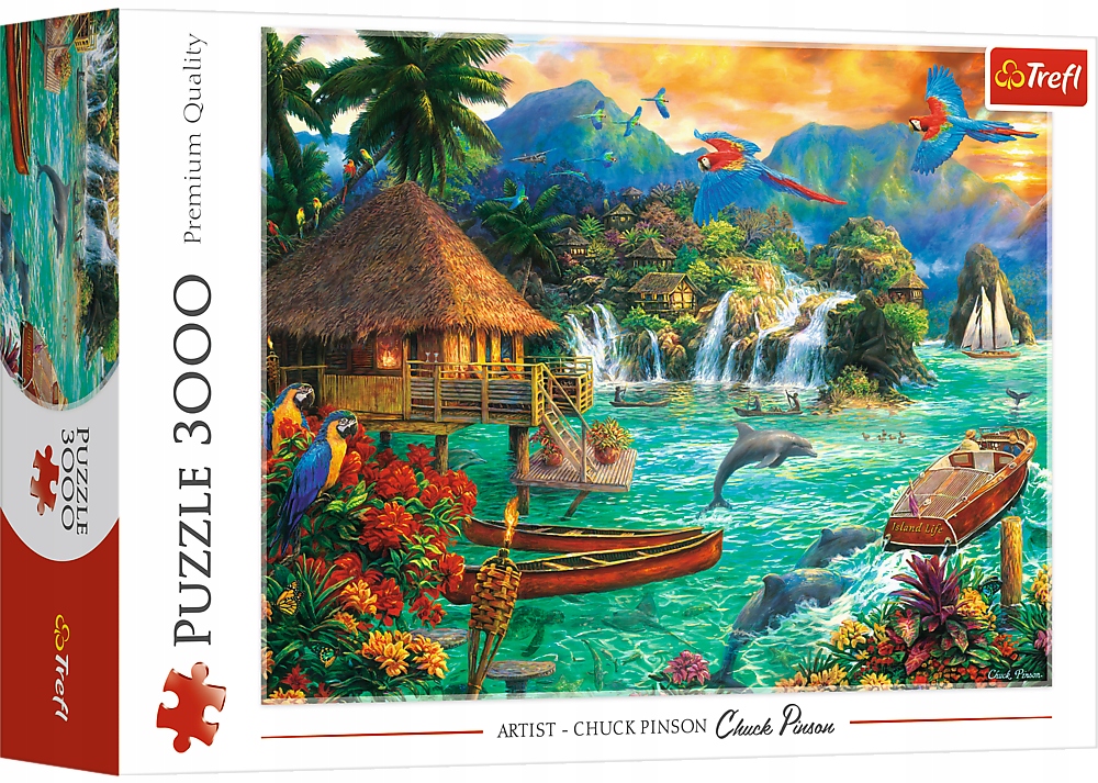 

Trefl Puzzle 3000 Życie na wyspie 33072