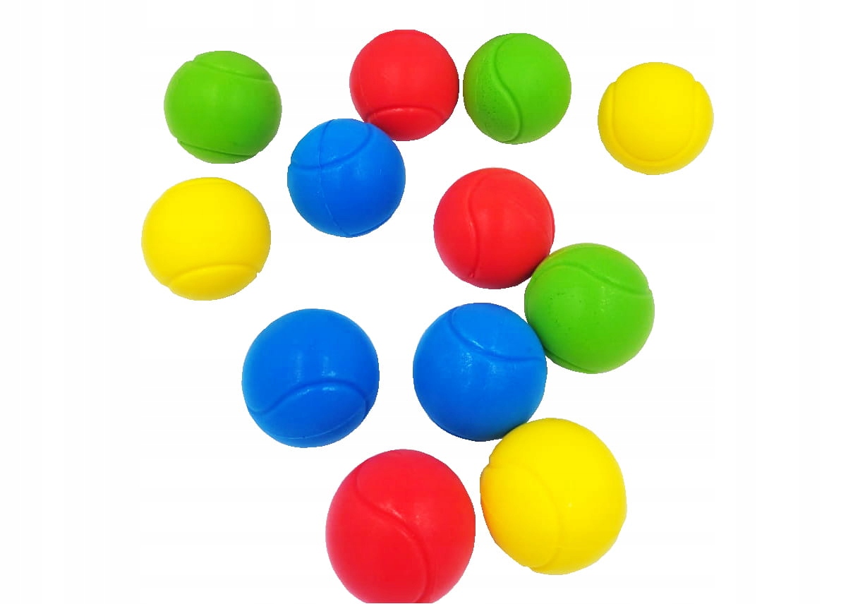 MIĘCIUTKA PIŁKA GĄBKA DLA DZIECKA 7cm ŻÓŁTA Marka inna