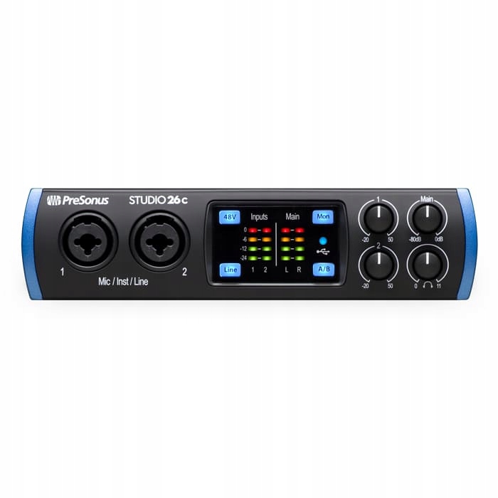PreSonus Studio 26c - interfejs audio USB-C