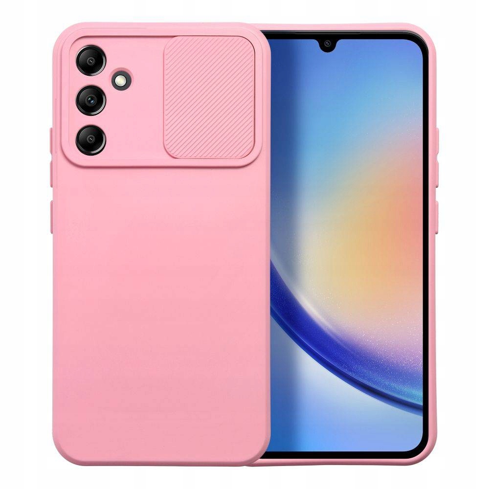 Etui Slide Do Samsung A34 5G Jasnoróżowy