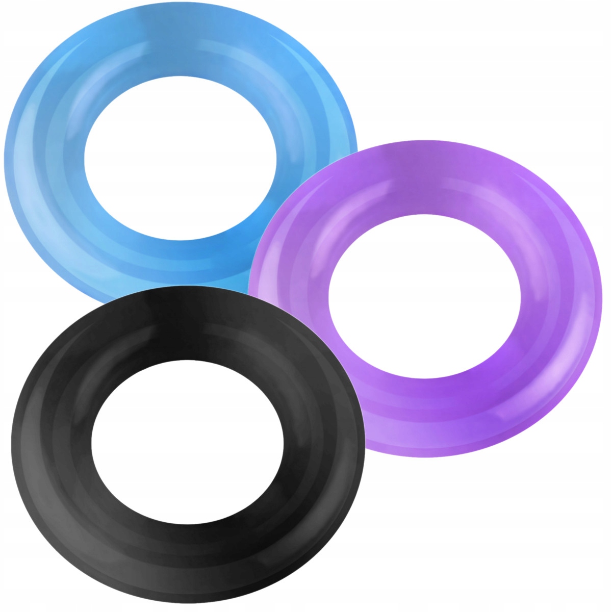 ТРИ РАСТЯГИВАЮЩИХСЯ КОЛЬЦА ДЛЯ ПЕНИСА И ЯИЧЕК БОЛЕЕ СИЛЬНАЯ ЭРЕКЦИЯ И ЭРЕКЦИЯ