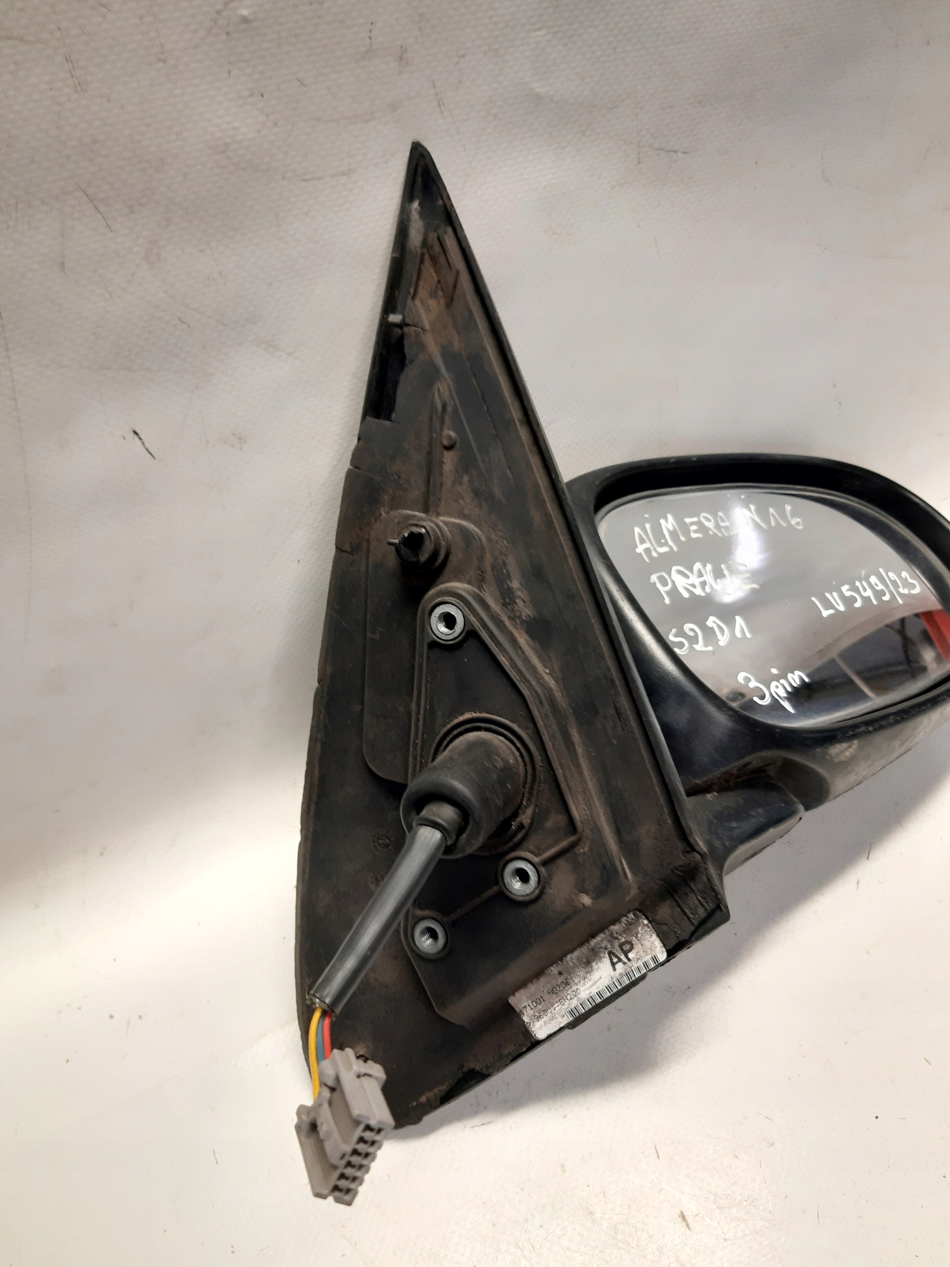 mirror electrics NISSAN ALMERA N16 right 3 PIN