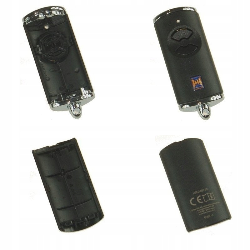 Kryt dálkového ovladače Hormann Hse 2 BiSecur barva černá matná