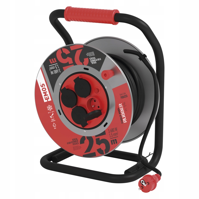 Emos Bubenie Kov 25M;4Z;1, 5MM, Guma/ Guma 1908242514