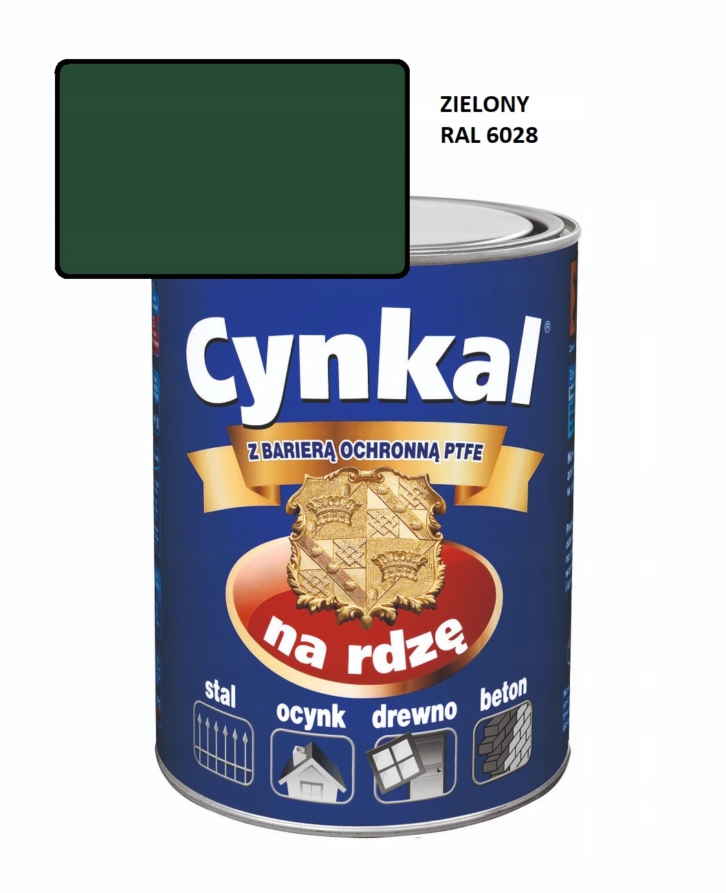 Barva Cynkal 2,5L Zelená Ral 6028