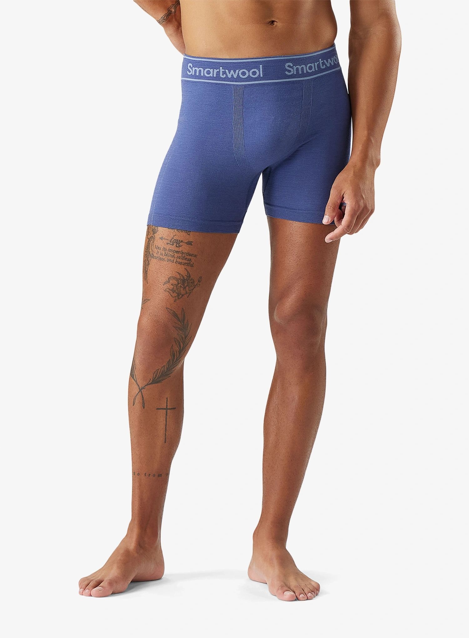 Termoaktivní boxerky Smartwool Intraknit Boxer Brief Boxed n. blue XXL