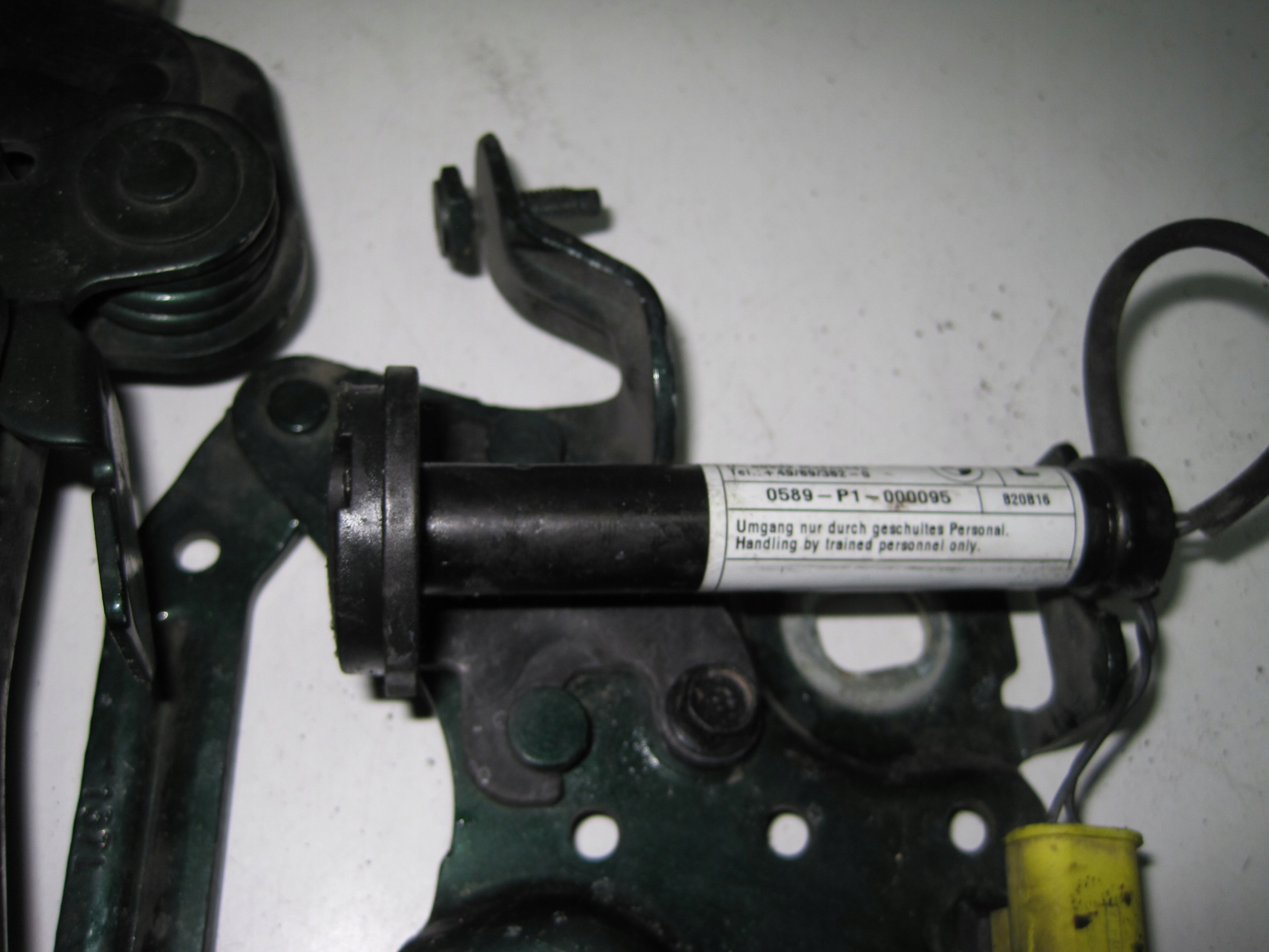 hinge bonnet hinges Mini F55 7300565 7300566 PIROTECHNICZNY