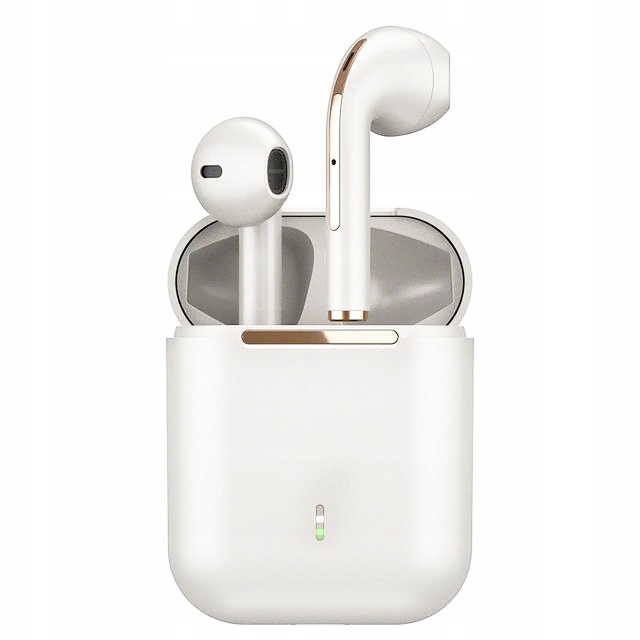 SŁUCHAWKI BEZPRZEWODOWE TWS BUDS J18 SREBRNE