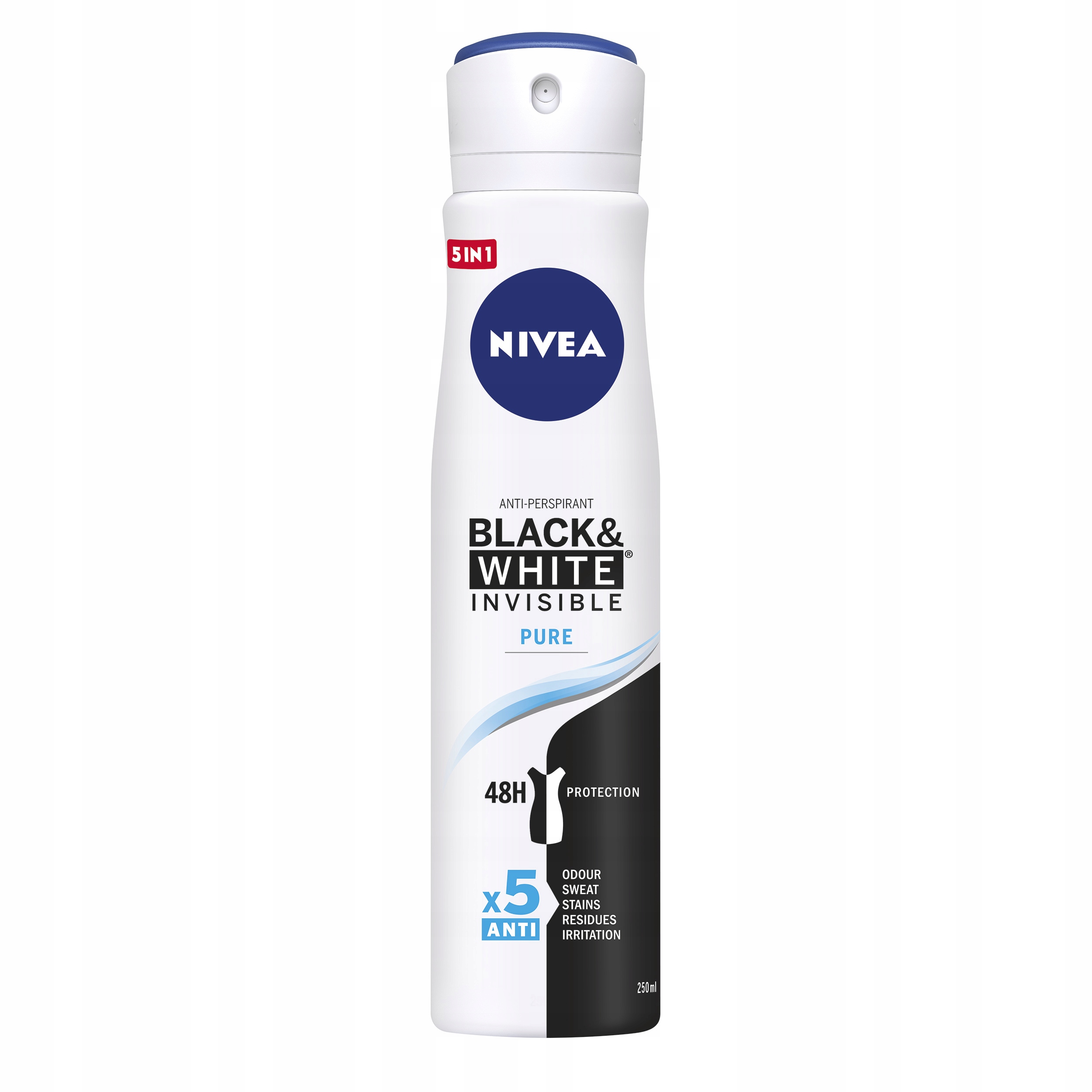 

Antyperspirant Nivea Black&White spray 250ml