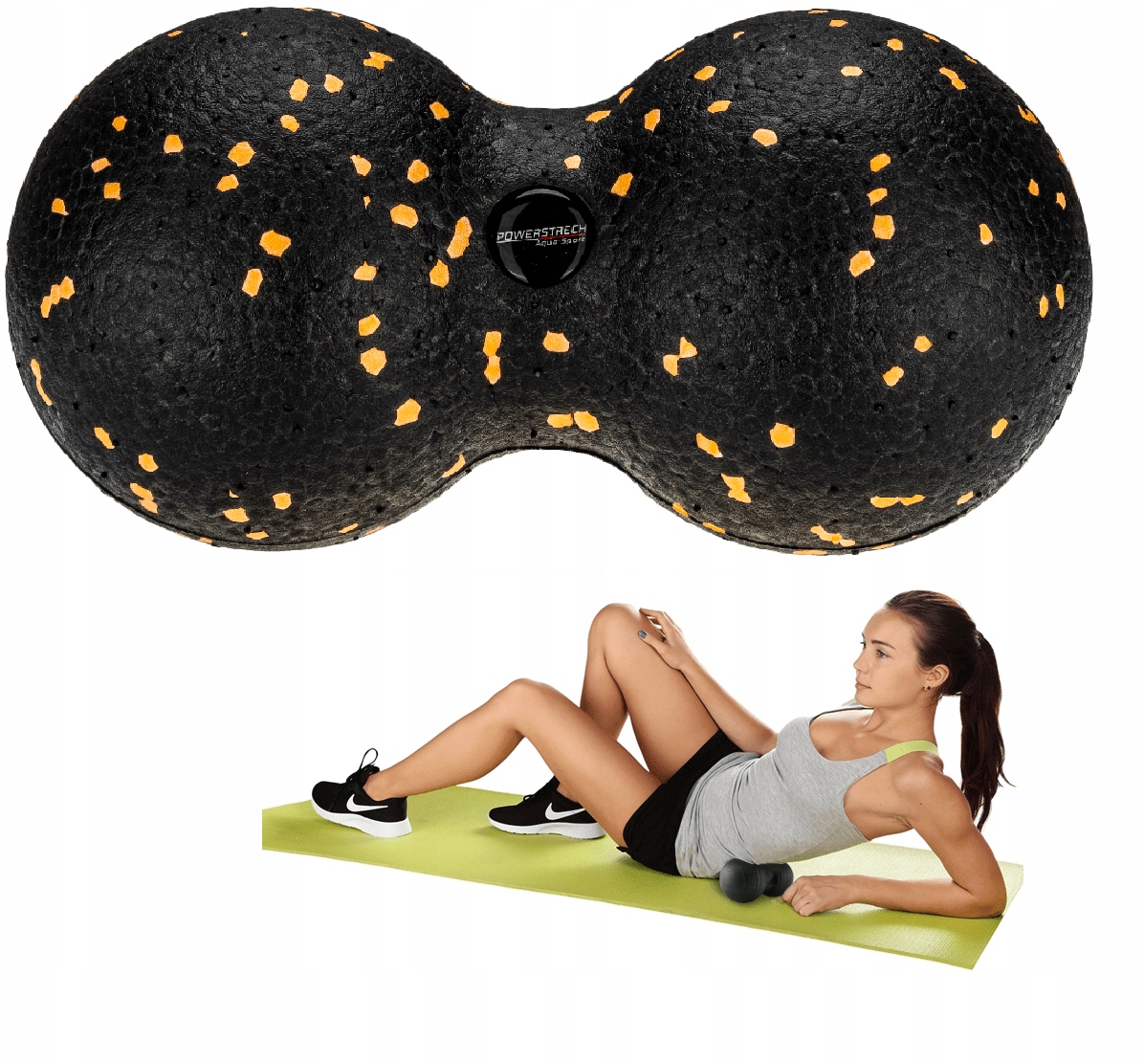 

Duoball Wałek Do Masażu Roller Fitness Ball Piłka