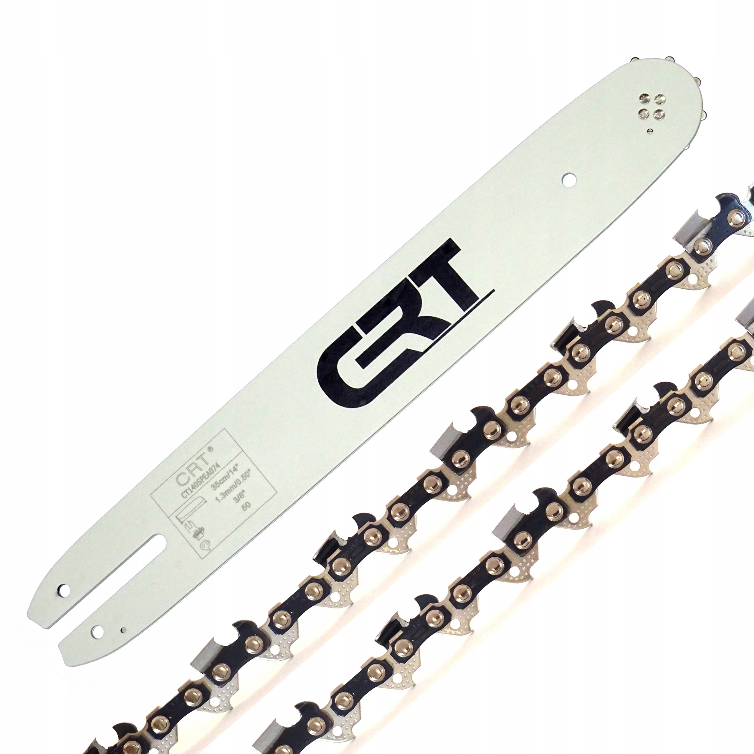 2x Łańcuch Prowadnica piły Stihl Ms 180 181 230 231 250 251 3/8