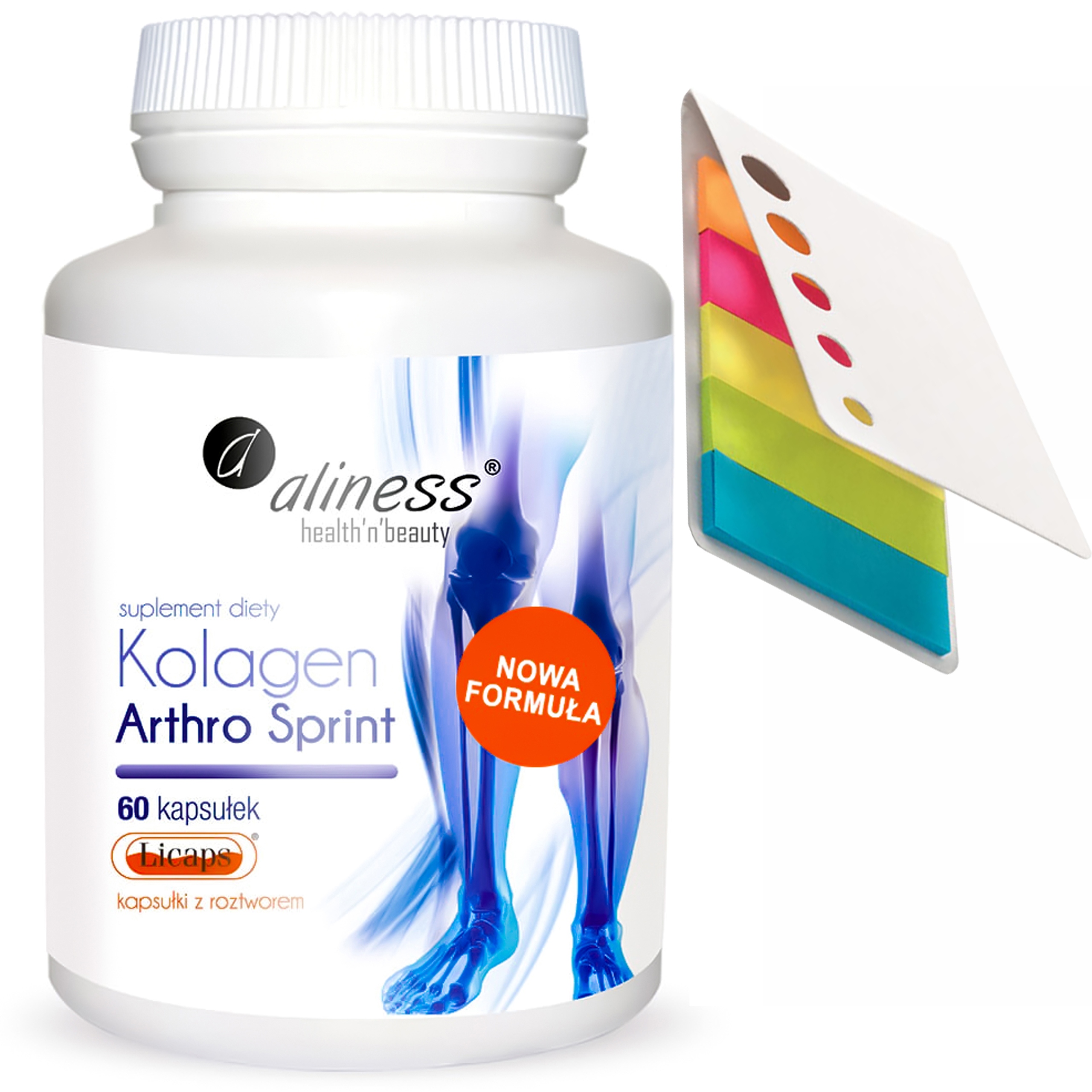 Suplement diety Medicaline Kolagen Arthro Sprint kolagen kapsułki 60 ...