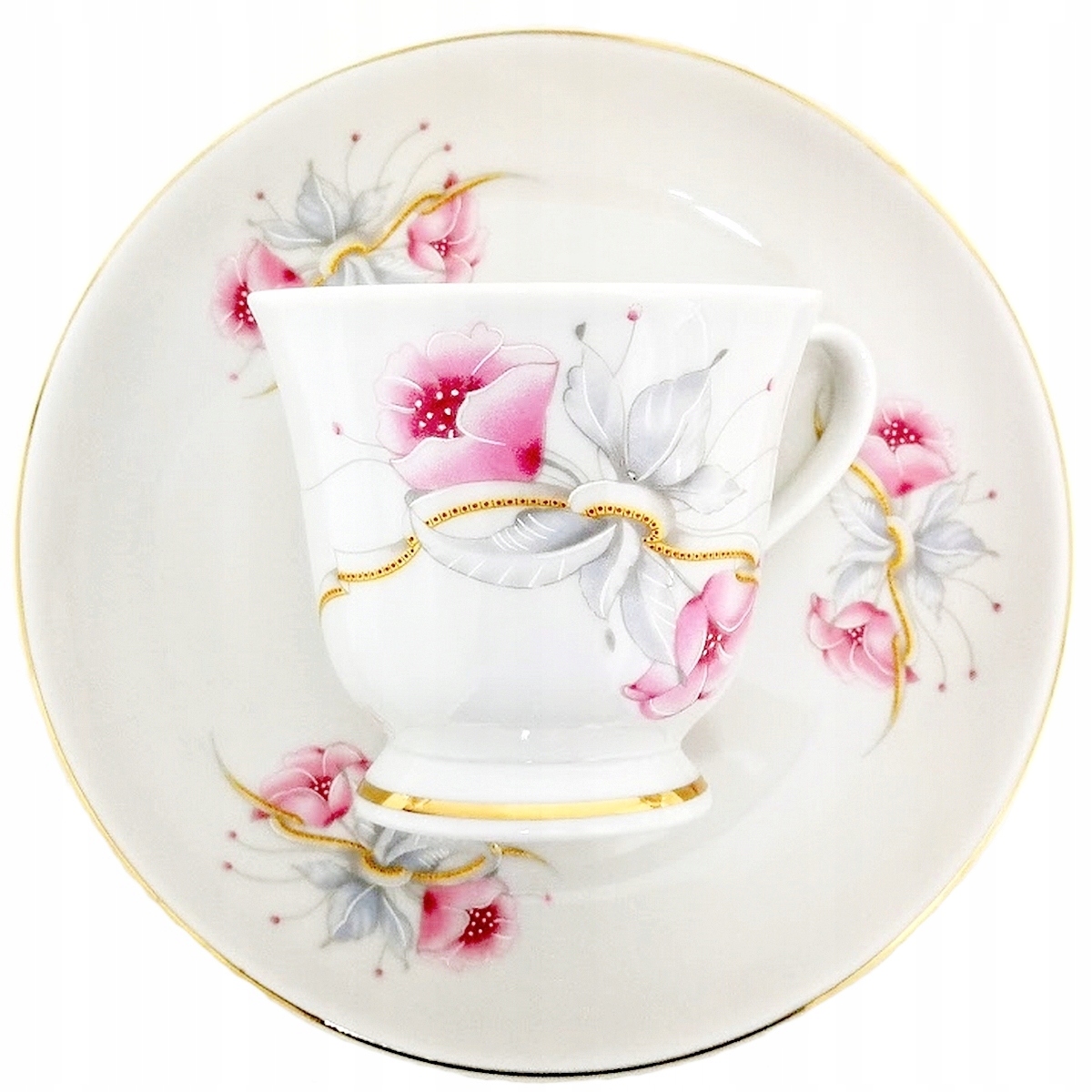 081 Astra Serwis Kawowy 12/27 Chodzież Porcelana