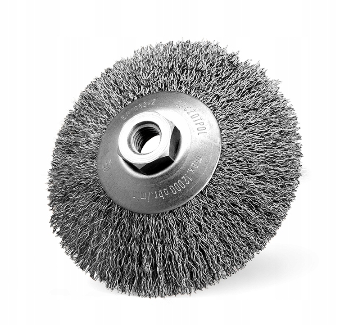 

Szczotka Stożkowa Druciana Do Szlifierki M14 120mm