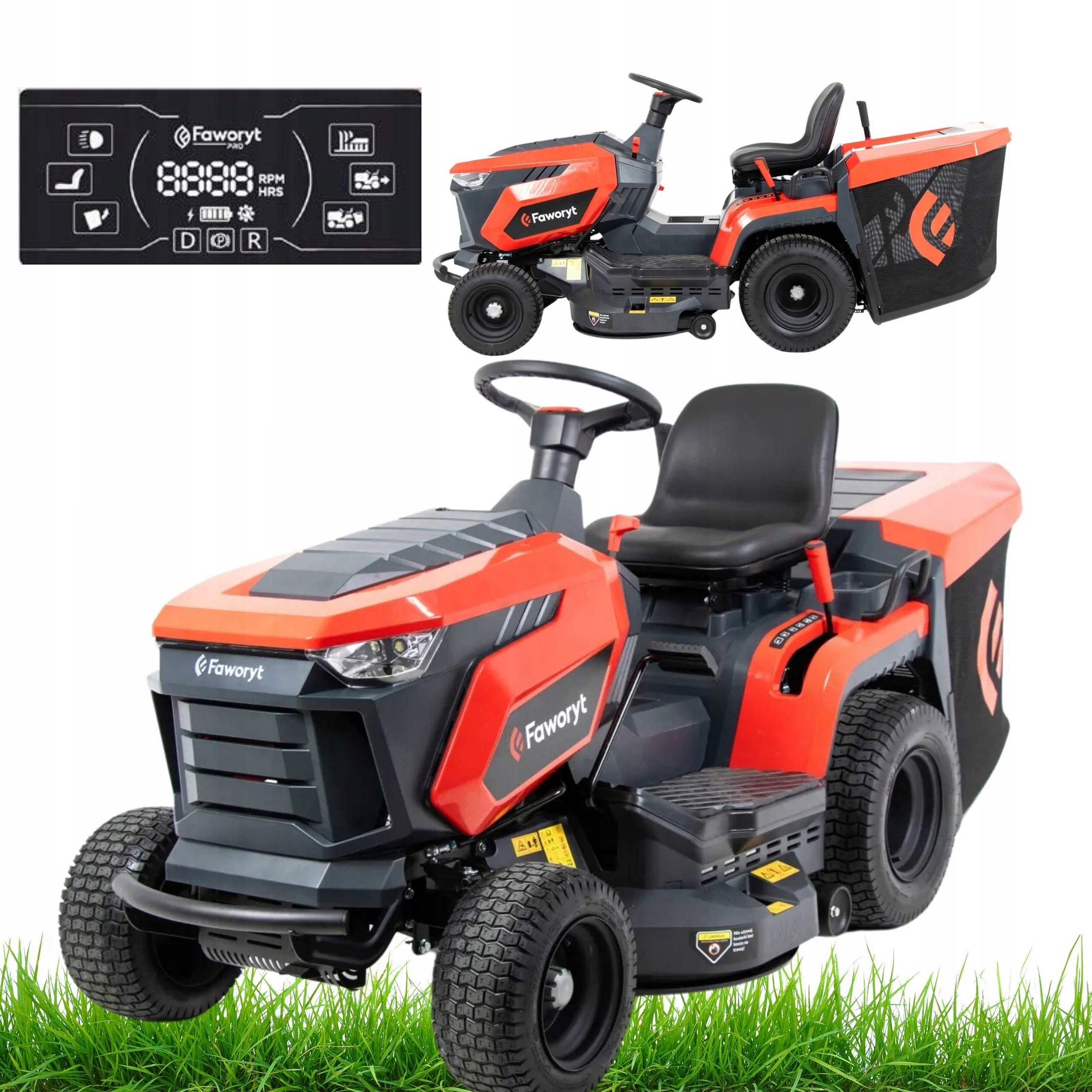 TRAKTOR OGRODOWY Spalinowy 17kM FAWORYT TR92HVE Dwucylindrowy Wysyłka 24h