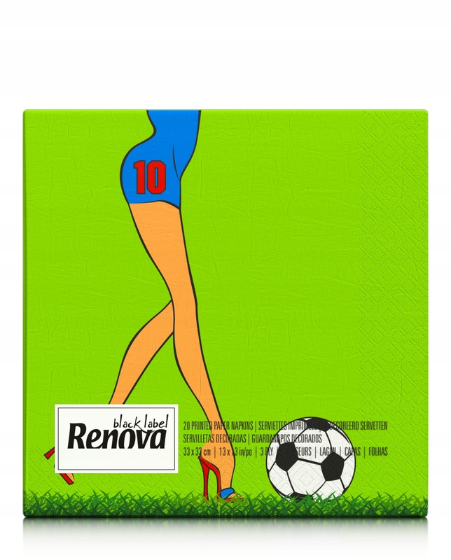 

Serwetki stołowe Renova Nogi 20 szt