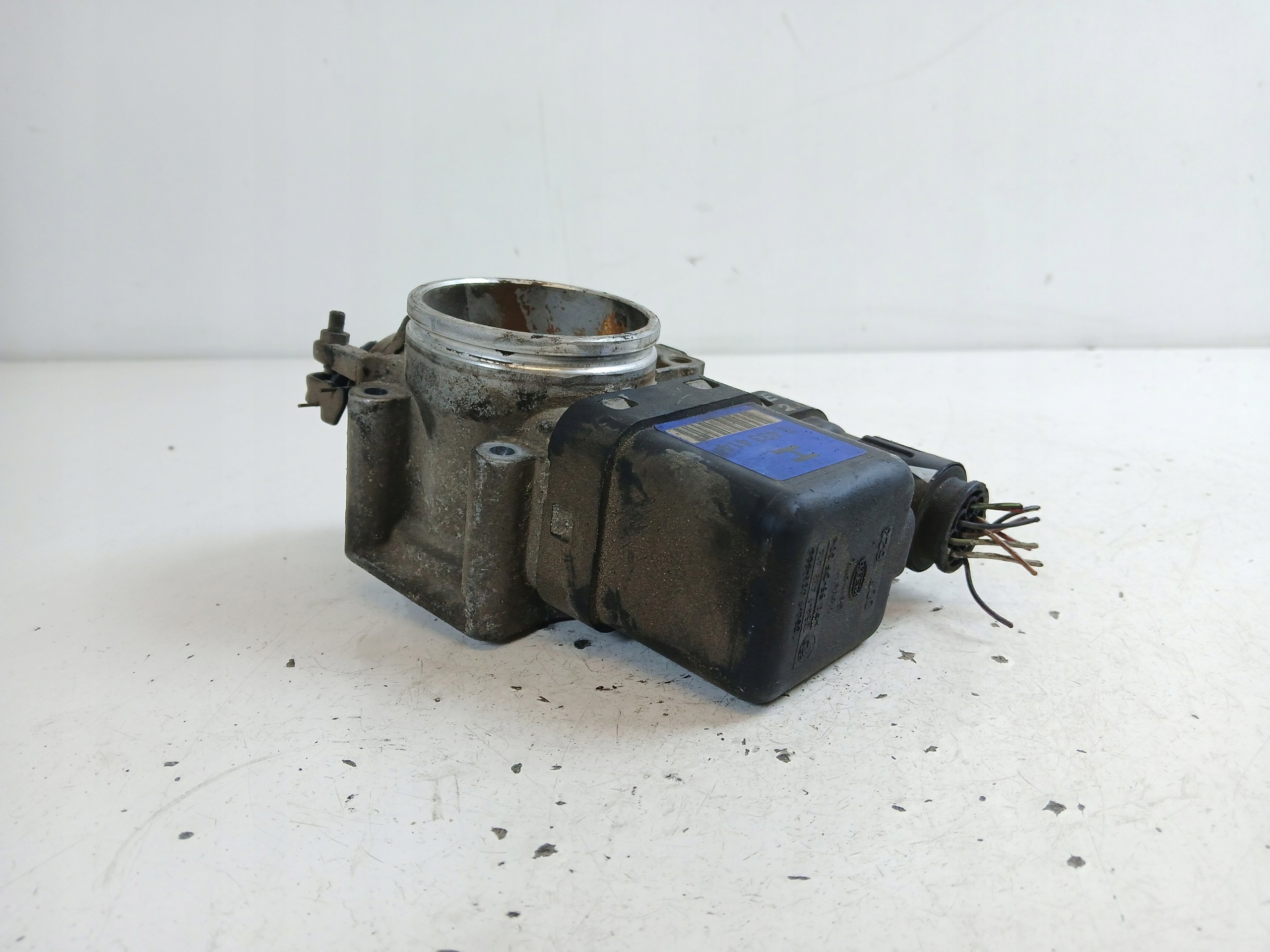 BMW E39 E46 2.5 throttle flap 1433414 blue