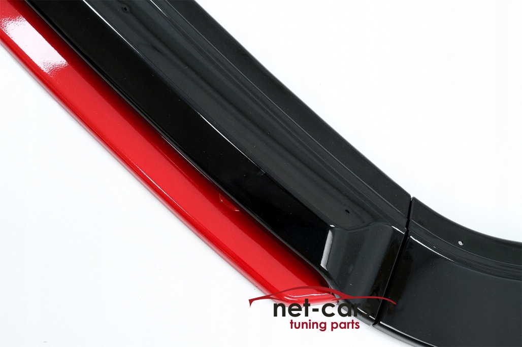 SPOILER DOKLADKA ZDERZAK GOLF 7.5 17- POLYSK B RED Kolor czarny
