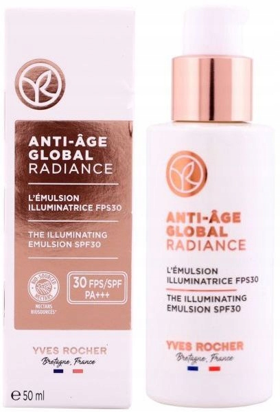 Yves Rocher Anti-Age Global Rozjasňující emulze 30SPF 50 ml 9190