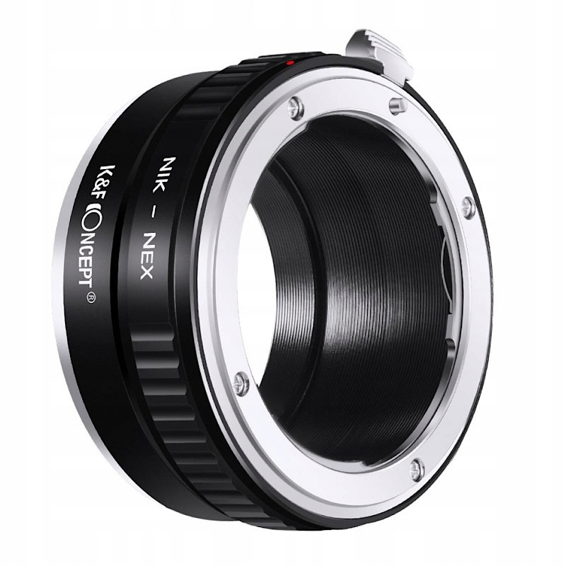 Adapter bagnetowy Nikon F [obiektyw] Sony E-mount [body] K&f Concept