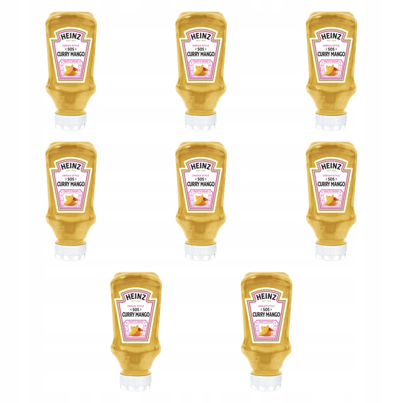 Omáčka z mangového kari Heinz 220 ml X8