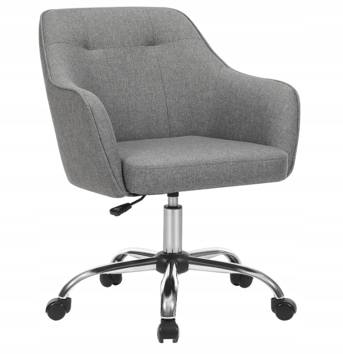 Fotel biurowy krzesło obrotowe ergonomiczny obciążenie 120 kg stalowa rama