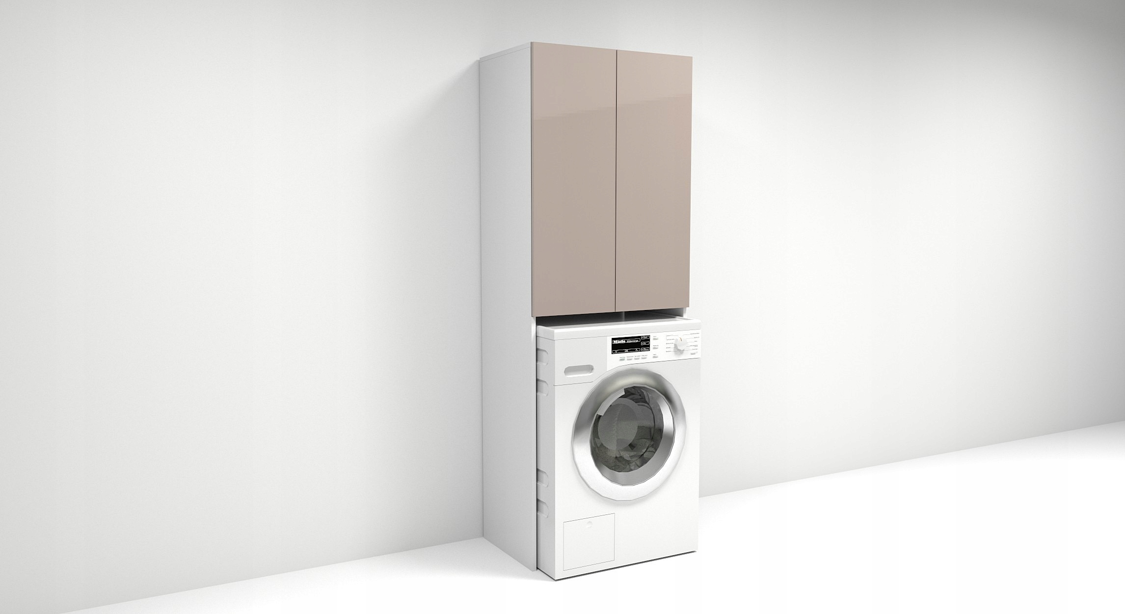 Szafka nad pralkę, szara Kod producenta 5907558230963