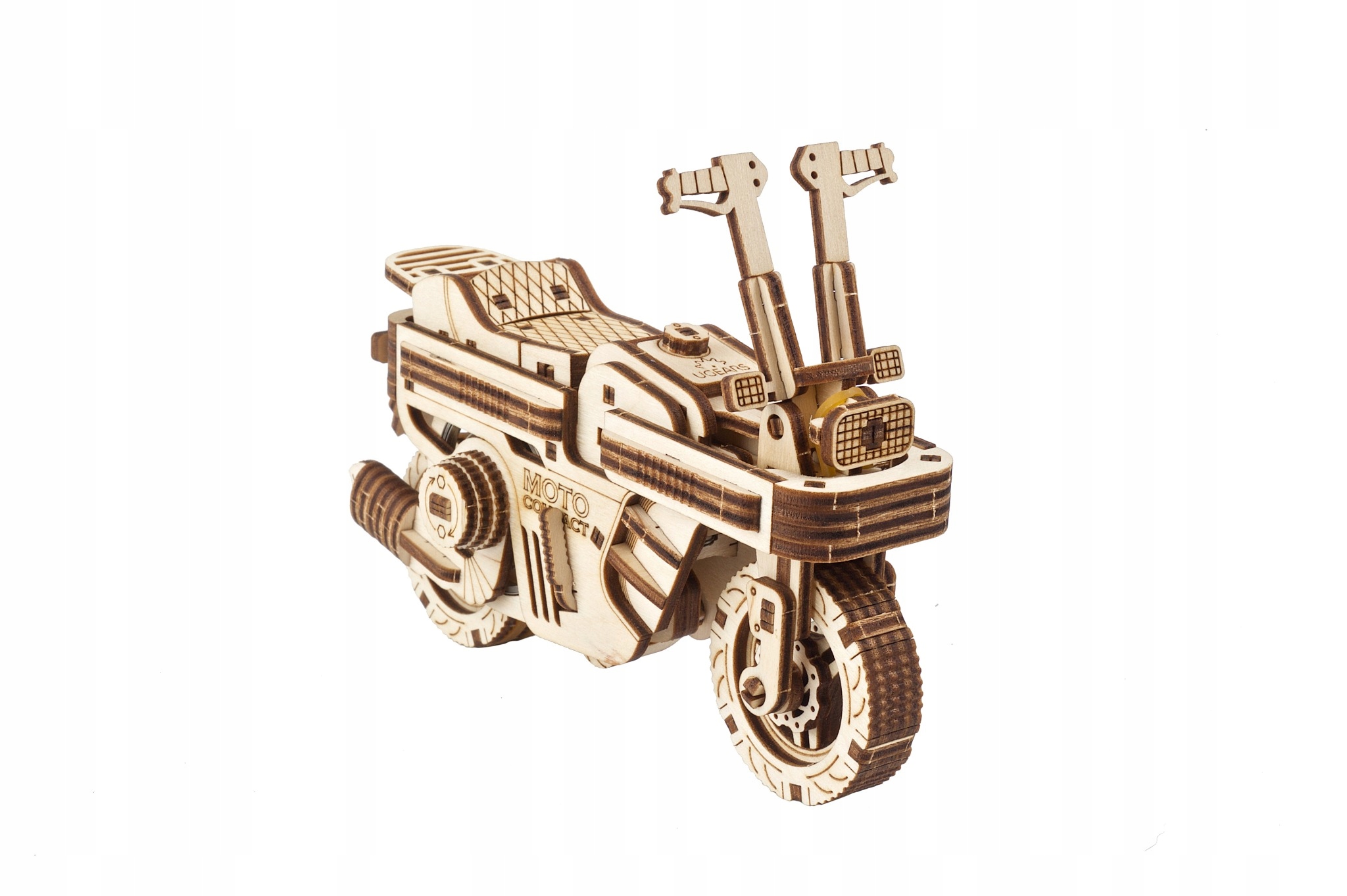 

Puzzle 3D Drewniane Moto Compact. Skuter uGEARS