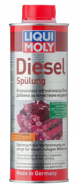 LIQUI MOLY DIESEL SPULUNG 500ML ORYGINALNY NIEMIECKI CZYŚCI WTRYSKI 2666