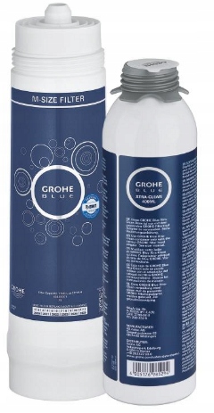 Grohe Blue zestaw filtr 1500l 40430001 & wkład czyszczący 40434001