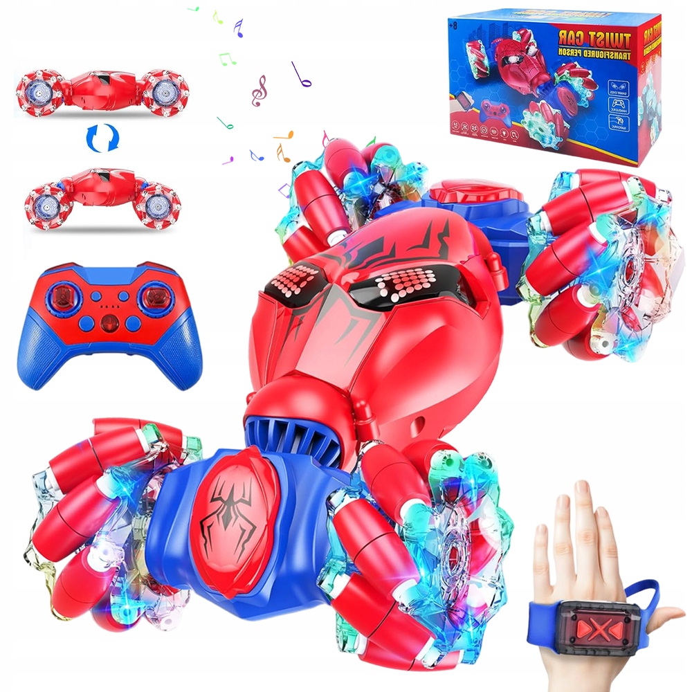 Rc Stunt Auto Dálkové ovládání Watch Snímač gest Electric Toy Cars 2.4GHz