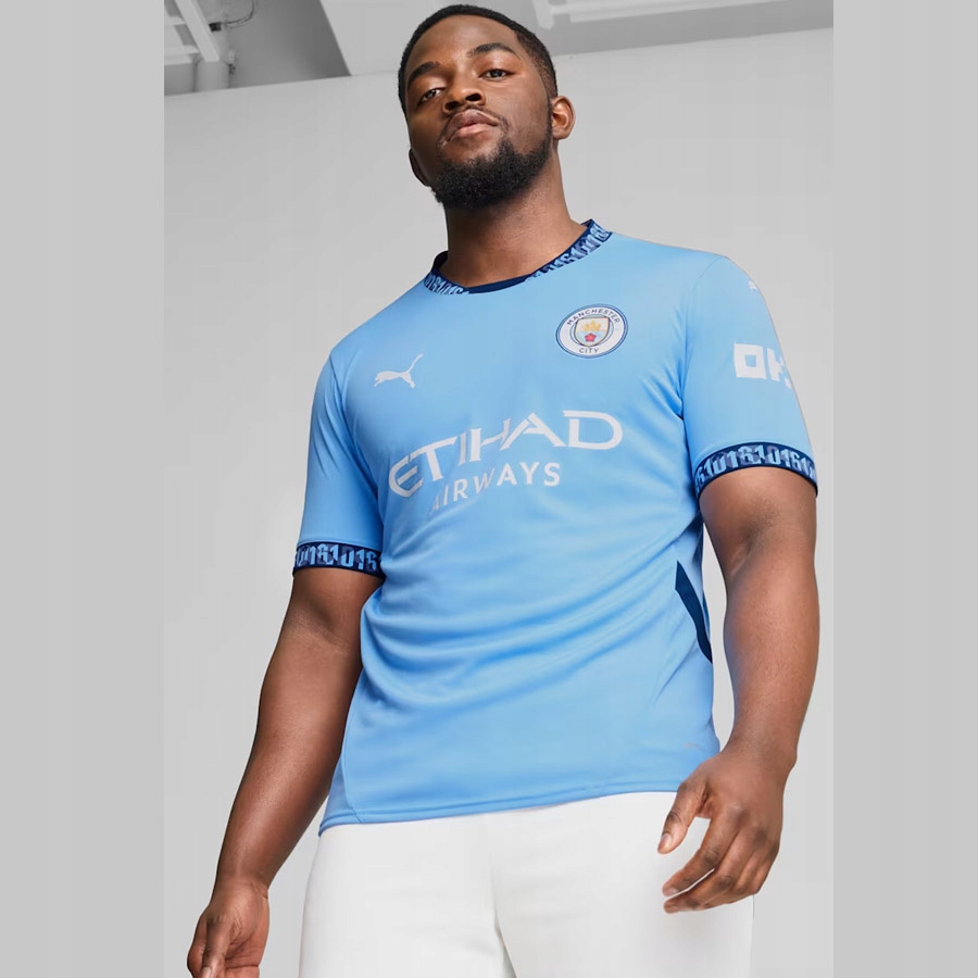 Puma Manchester City Home Jsy Replika [M] Tričko pánské modré