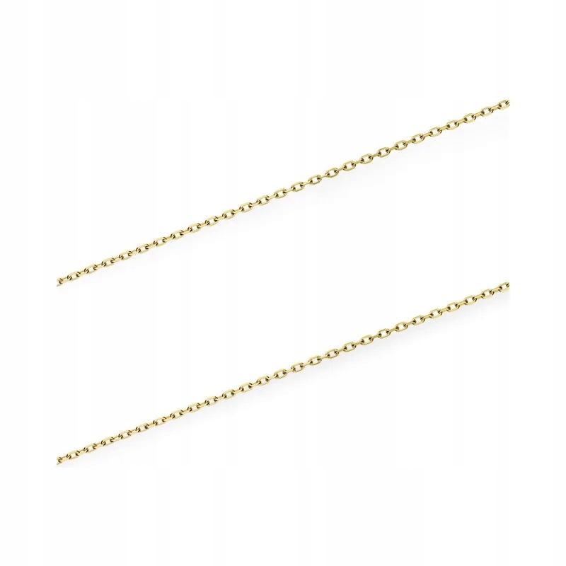Zlatý řetízek pro ženy s ankrovou vazbou 585 0.86 g, šířka 1 mm, délka 40 cm