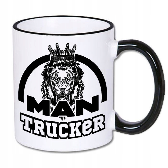 

Kubek z nadrukiem Man Trucker kierowca Tir