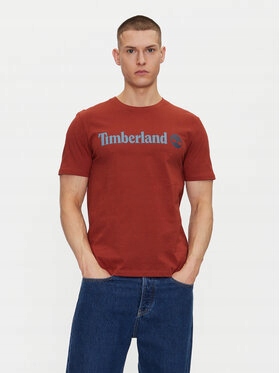 timberland Męskie T-Shirt TIMBERLAND-TB0A5UPQEOD1 Czerwony