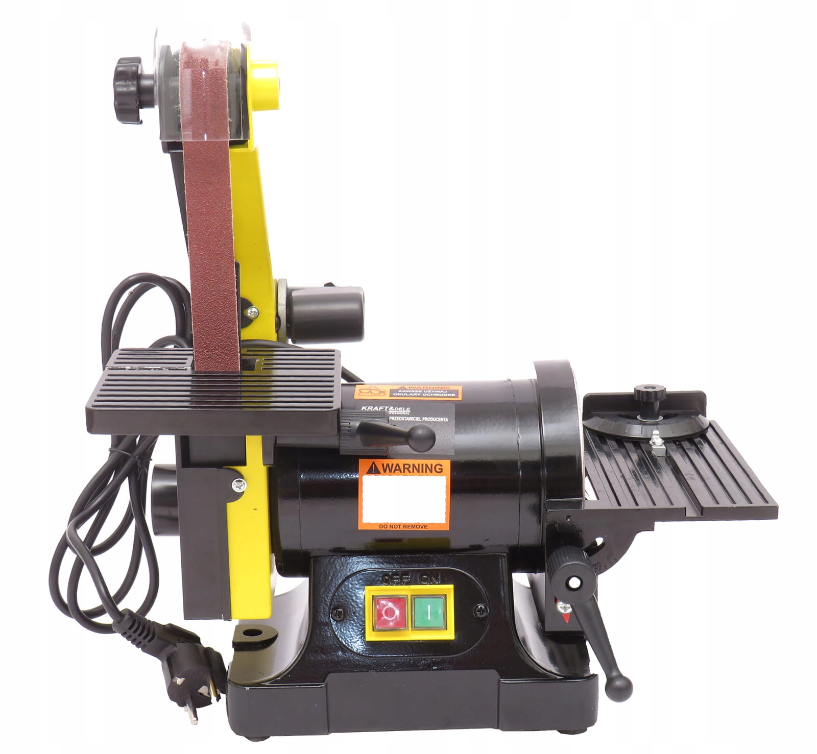 Szlifierka taśmowa 600 W 230 V MOCNA