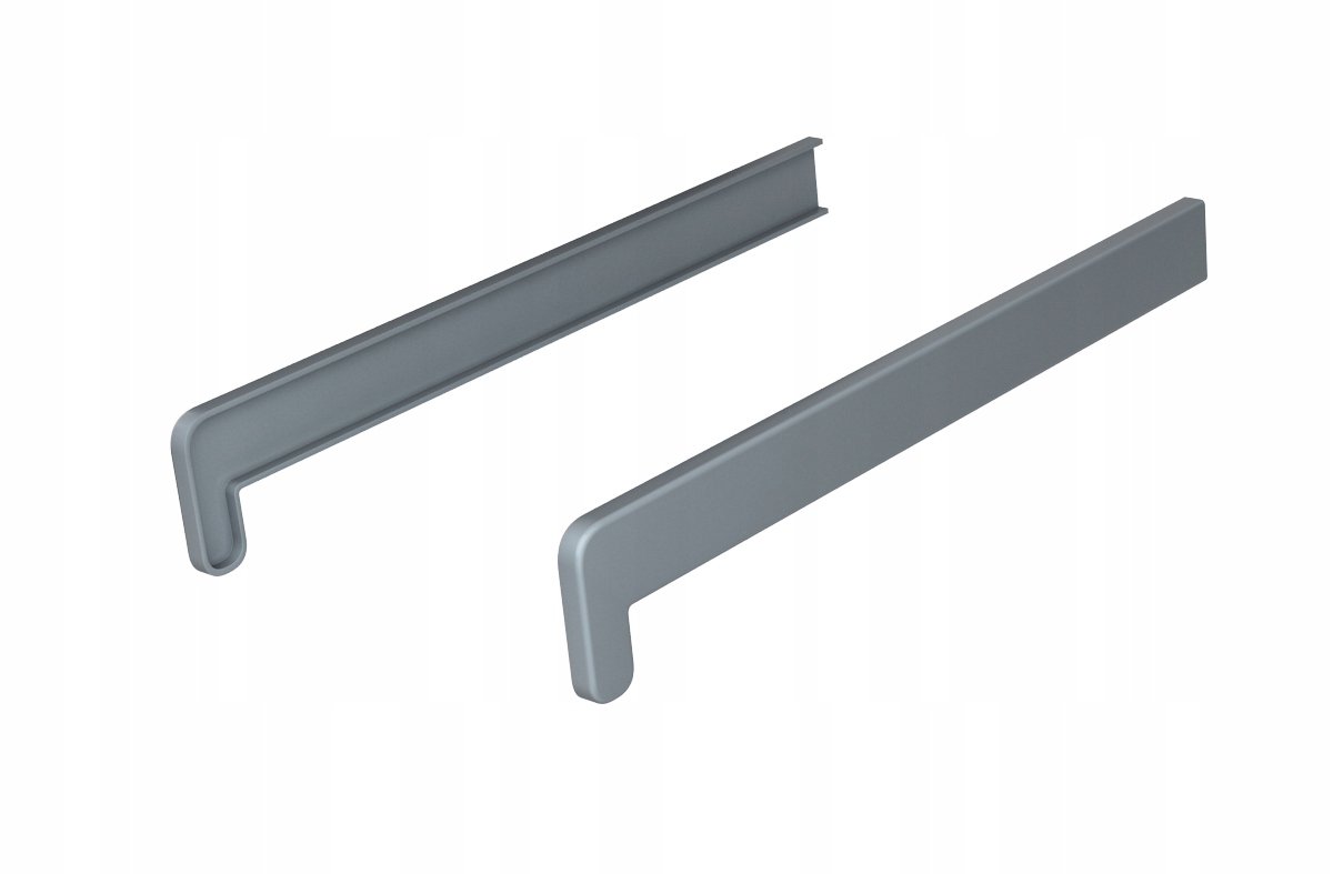 PARAPET PCV WEWNĘTRZNY SREBRNY 35 X 160 Marka Alucon