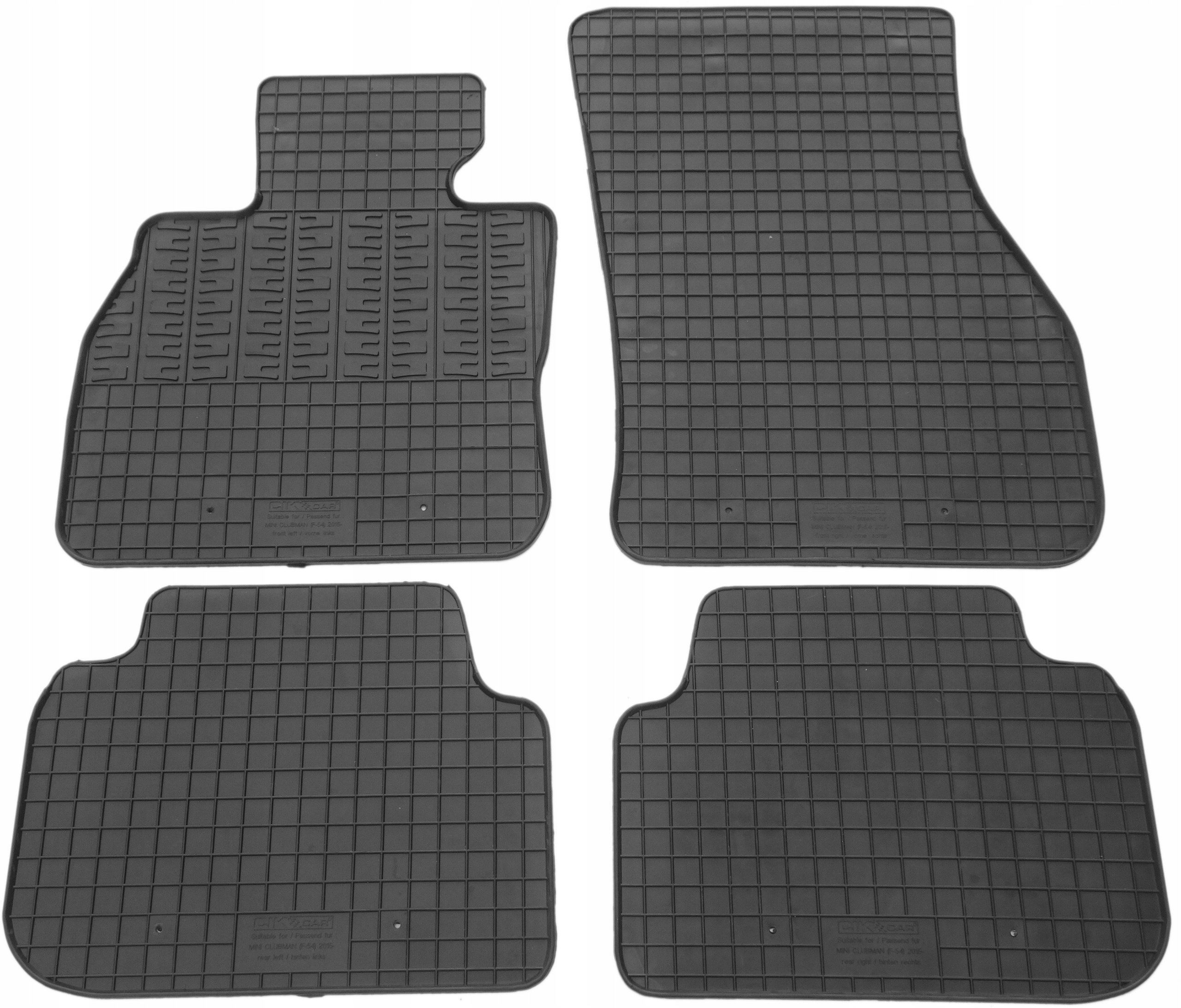 Килимки Cikcar резинові Rmcikmini00004 4 el.